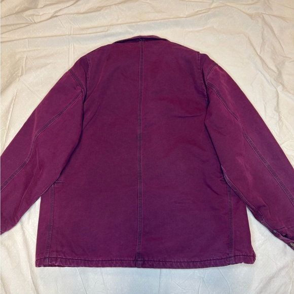 Carhartt Burgundy Work Jacket - Picture 4 of 8